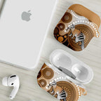 Numbat Australia AirPods Case Myrmecobius Fasciatus Indigenous Art - Aussie Hoodie