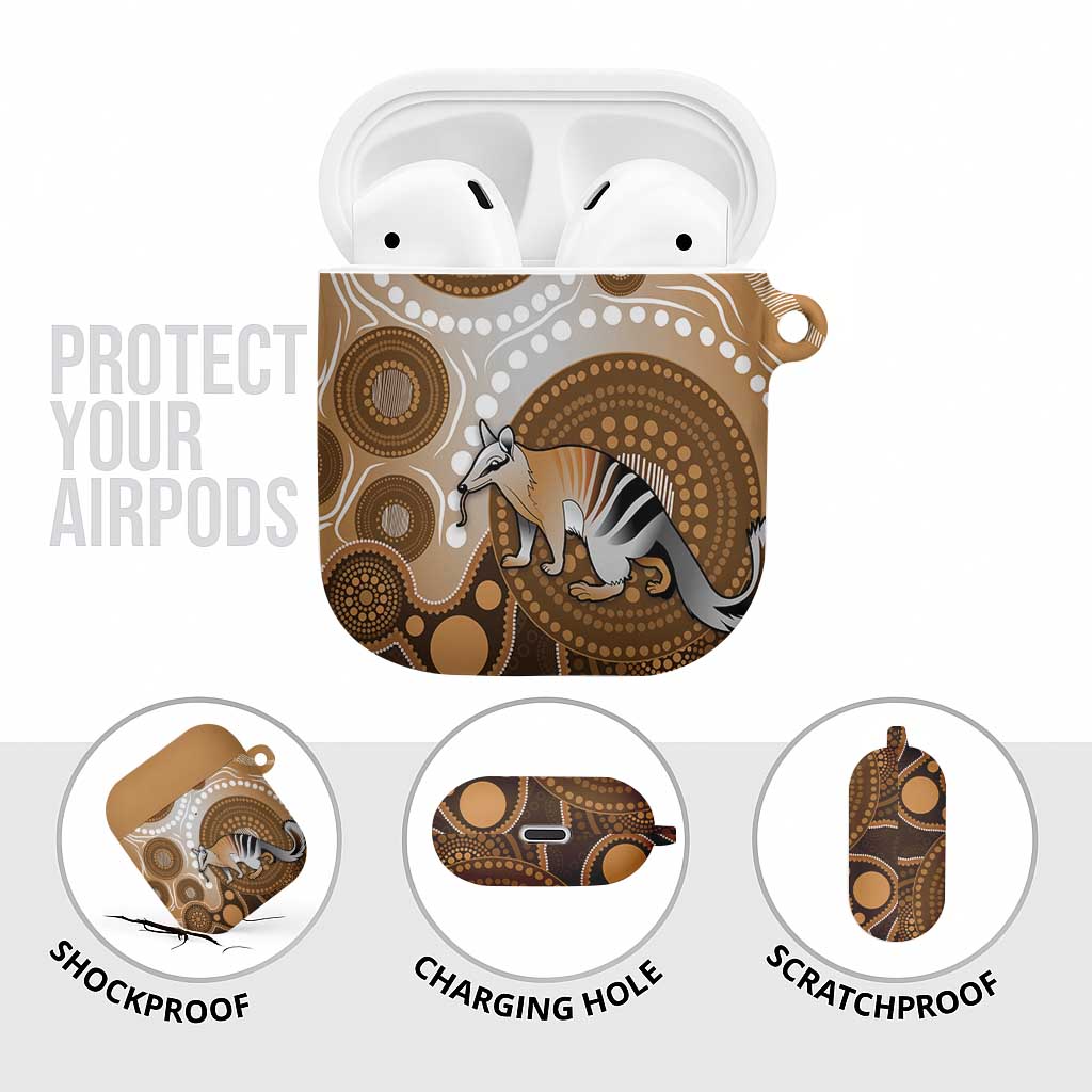Numbat Australia AirPods Case Myrmecobius Fasciatus Indigenous Art - Aussie Hoodie