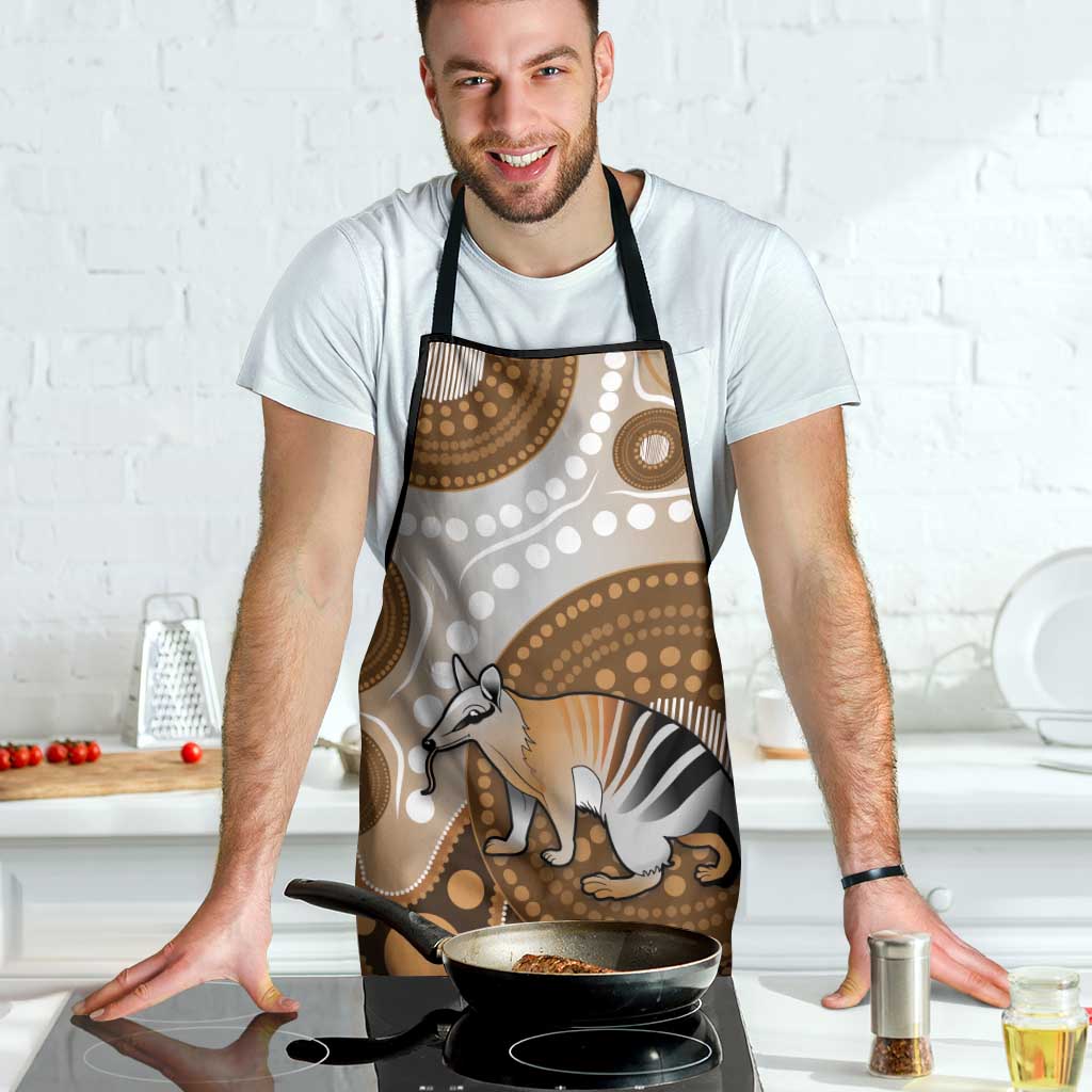 Numbat Australia Apron Myrmecobius Fasciatus Indigenous Art - Aussie Hoodie
