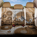 Numbat Australia Back Car Seat Cover Myrmecobius Fasciatus Indigenous Art - Aussie Hoodie