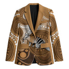 Numbat Australia Blazer Myrmecobius Fasciatus Indigenous Art - Aussie Hoodie