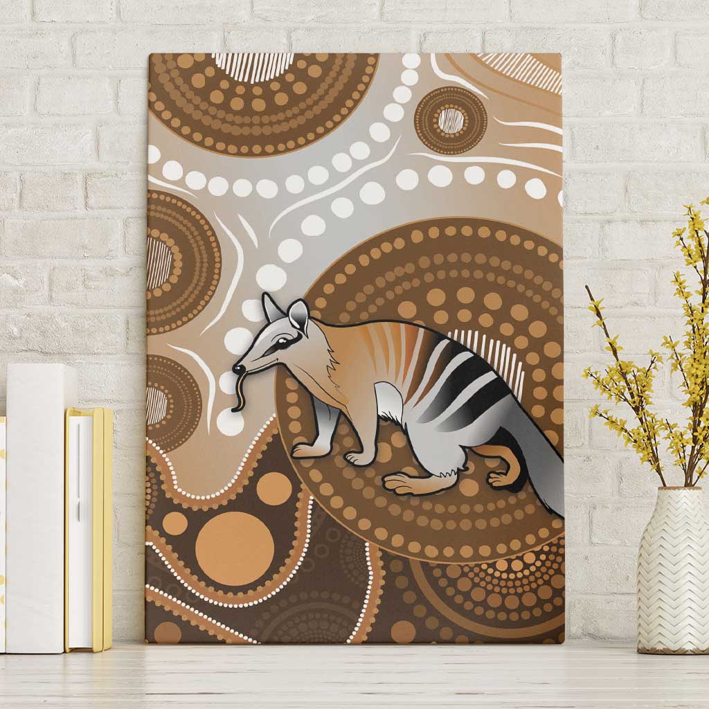 Numbat Australia Canvas Wall Art Myrmecobius Fasciatus Indigenous Art - Aussie Hoodie