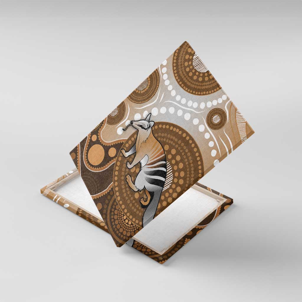 Numbat Australia Canvas Wall Art Myrmecobius Fasciatus Indigenous Art - Aussie Hoodie