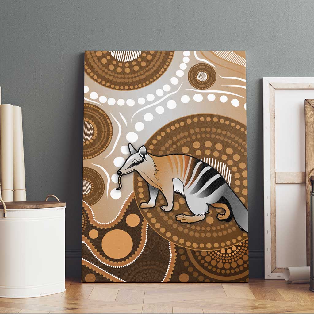 Numbat Australia Canvas Wall Art Myrmecobius Fasciatus Indigenous Art - Aussie Hoodie