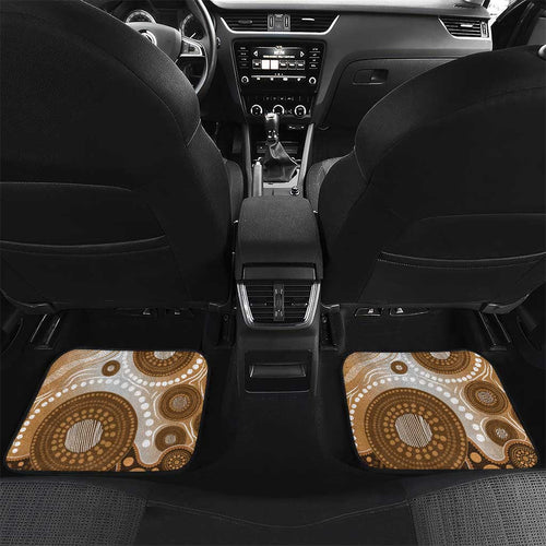 Numbat Australia Car Mats Myrmecobius Fasciatus Indigenous Art - Aussie Hoodie