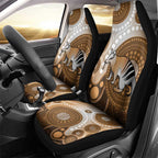 Numbat Australia Car Seat Cover Myrmecobius Fasciatus Indigenous Art - Aussie Hoodie