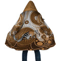 Numbat Australia Cloak Myrmecobius Fasciatus Indigenous Art - Aussie Hoodie