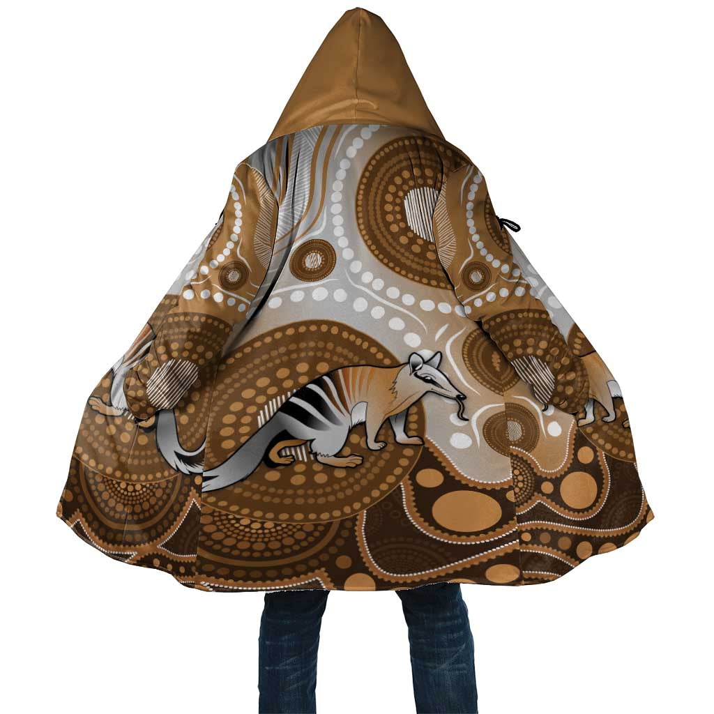 Numbat Australia Cloak Myrmecobius Fasciatus Indigenous Art - Aussie Hoodie