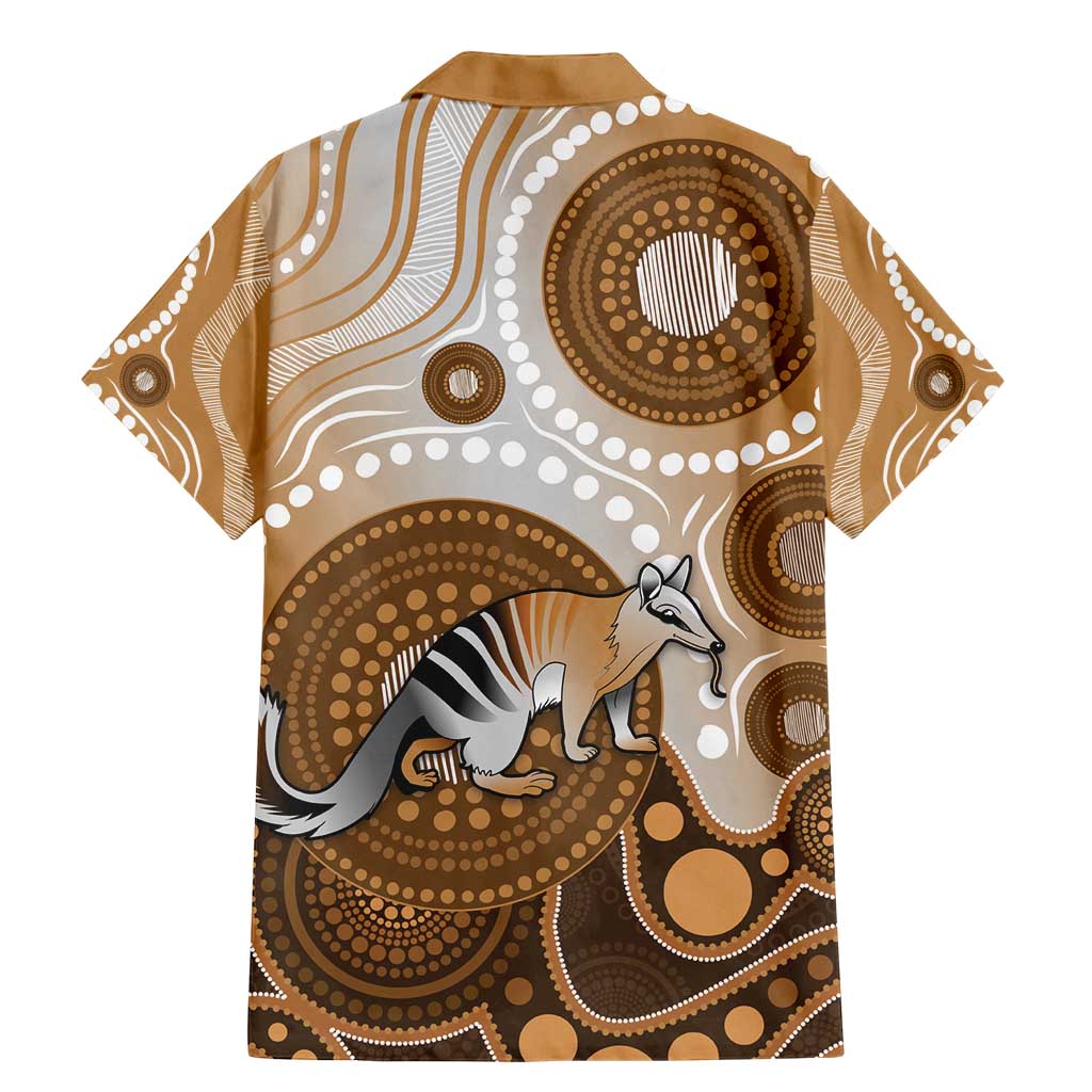 Numbat Australia Family Matching Mermaid Dress and Hawaiian Shirt Myrmecobius Fasciatus Indigenous Art - Aussie Hoodie