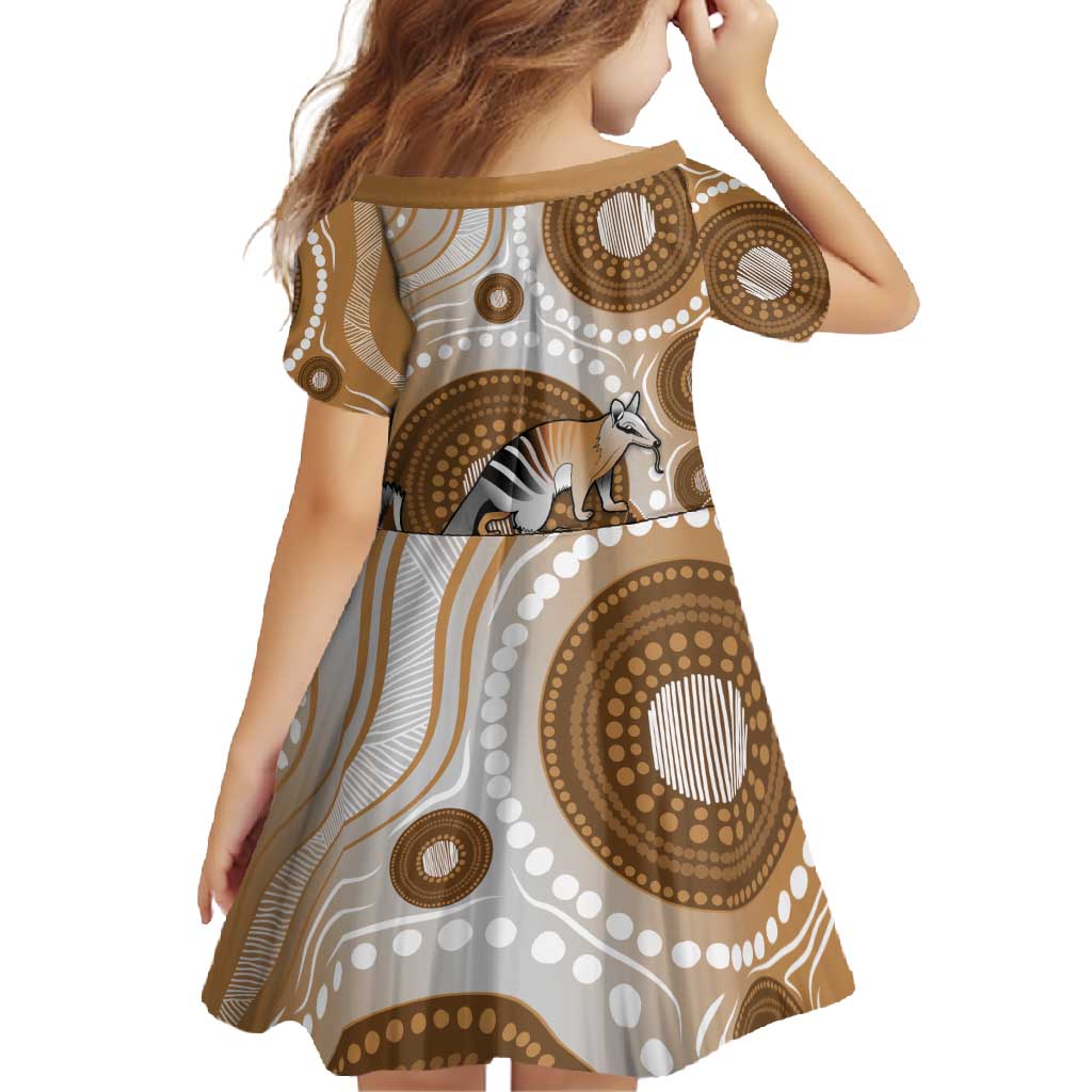 Numbat Australia Family Matching Off Shoulder Maxi Dress and Hawaiian Shirt Myrmecobius Fasciatus Indigenous Art - Aussie Hoodie