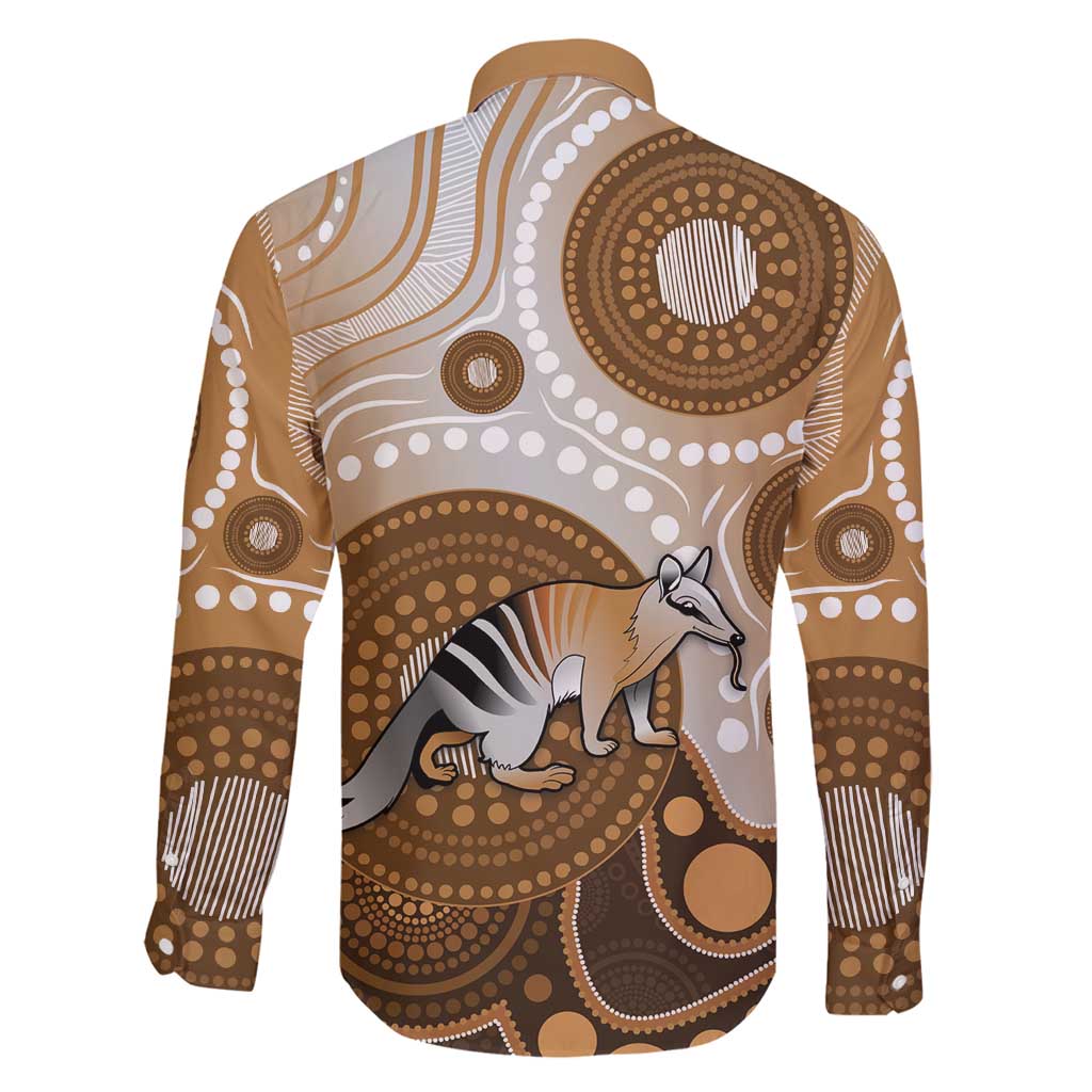 Numbat Australia Family Matching Puletasi and Hawaiian Shirt Myrmecobius Fasciatus Indigenous Art - Aussie Hoodie
