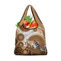 Numbat Australia Grocery Bag Myrmecobius Fasciatus Indigenous Art - Aussie Hoodie