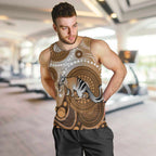 Numbat Australia Men Tank Top Myrmecobius Fasciatus Indigenous Art - Aussie Hoodie