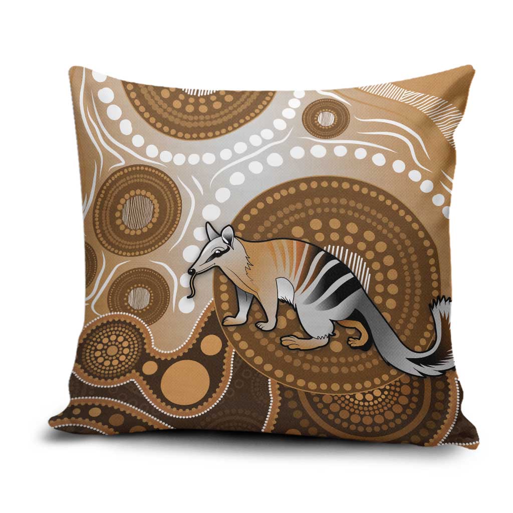 Numbat Australia Pillow Cover Myrmecobius Fasciatus Indigenous Art - Aussie Hoodie