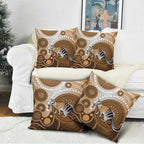 Numbat Australia Pillow Cover Myrmecobius Fasciatus Indigenous Art - Aussie Hoodie