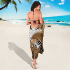 Numbat Australia Sarong Myrmecobius Fasciatus Indigenous Art - Aussie Hoodie