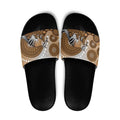 Numbat Australia Slide Sandals Myrmecobius Fasciatus Indigenous Art - Aussie Hoodie