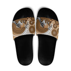 Numbat Australia Slide Sandals Myrmecobius Fasciatus Indigenous Art - Aussie Hoodie