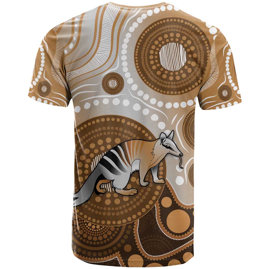 Numbat Australia T Shirt Myrmecobius Fasciatus Indigenous Art - Aussie Hoodie