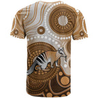 Numbat Australia T Shirt Myrmecobius Fasciatus Indigenous Art - Aussie Hoodie