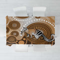 Numbat Australia Tablecloth Myrmecobius Fasciatus Indigenous Art - Aussie Hoodie