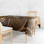 Numbat Australia Tablecloth Myrmecobius Fasciatus Indigenous Art - Aussie Hoodie