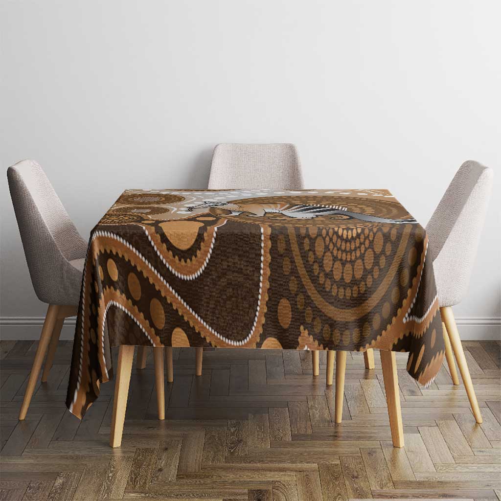 Numbat Australia Tablecloth Myrmecobius Fasciatus Indigenous Art - Aussie Hoodie