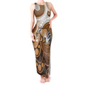 Numbat Australia Tank Maxi Dress Myrmecobius Fasciatus Indigenous Art - Aussie Hoodie
