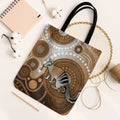 Numbat Australia Tote Bag Myrmecobius Fasciatus Indigenous Art - Aussie Hoodie