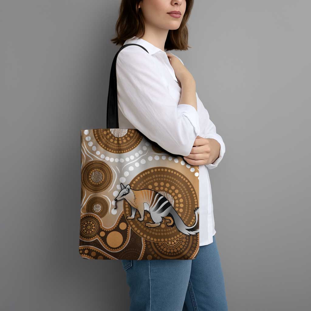 Numbat Australia Tote Bag Myrmecobius Fasciatus Indigenous Art - Aussie Hoodie