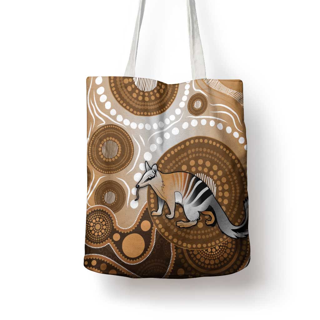 Numbat Australia Tote Bag Myrmecobius Fasciatus Indigenous Art - Aussie Hoodie