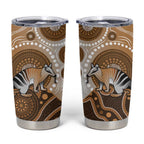 Numbat Australia Tumbler Cup Myrmecobius Fasciatus Indigenous Art - Aussie Hoodie