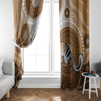 Numbat Australia Window Curtain Myrmecobius Fasciatus Indigenous Art - Aussie Hoodie