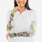 Eastern Quoll Australia Arm Sleeves Watercolor National Flowers Indigenous Art - Aussie Hoodie