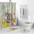Eastern Quoll Australia Bathroom Set Watercolor National Flowers Indigenous Art - Aussie Hoodie