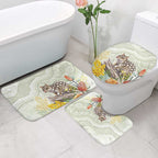 Eastern Quoll Australia Bathroom Set Watercolor National Flowers Indigenous Art - Aussie Hoodie