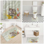 Eastern Quoll Australia Bathroom Set Watercolor National Flowers Indigenous Art - Aussie Hoodie