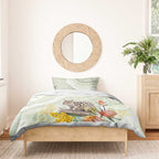 Eastern Quoll Australia Bedding Set Watercolor National Flowers Indigenous Art - Aussie Hoodie