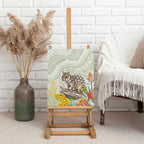 Eastern Quoll Australia Canvas Wall Art Watercolor National Flowers Indigenous Art - Aussie Hoodie