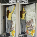 Eastern Quoll Australia Door Cover Watercolor National Flowers Indigenous Art - Aussie Hoodie
