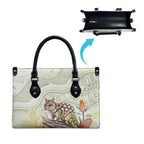 Eastern Quoll Australia Leather Bag Watercolor National Flowers Indigenous Art - Aussie Hoodie