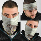 Eastern Quoll Australia Neck Gaiter Watercolor National Flowers Indigenous Art - Aussie Hoodie