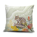 Eastern Quoll Australia Pillow Cover Watercolor National Flowers Indigenous Art - Aussie Hoodie