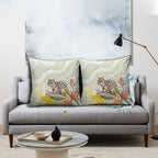 Eastern Quoll Australia Pillow Cover Watercolor National Flowers Indigenous Art - Aussie Hoodie
