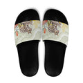 Eastern Quoll Australia Slide Sandals Watercolor National Flowers Indigenous Art - Aussie Hoodie