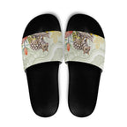 Eastern Quoll Australia Slide Sandals Watercolor National Flowers Indigenous Art - Aussie Hoodie
