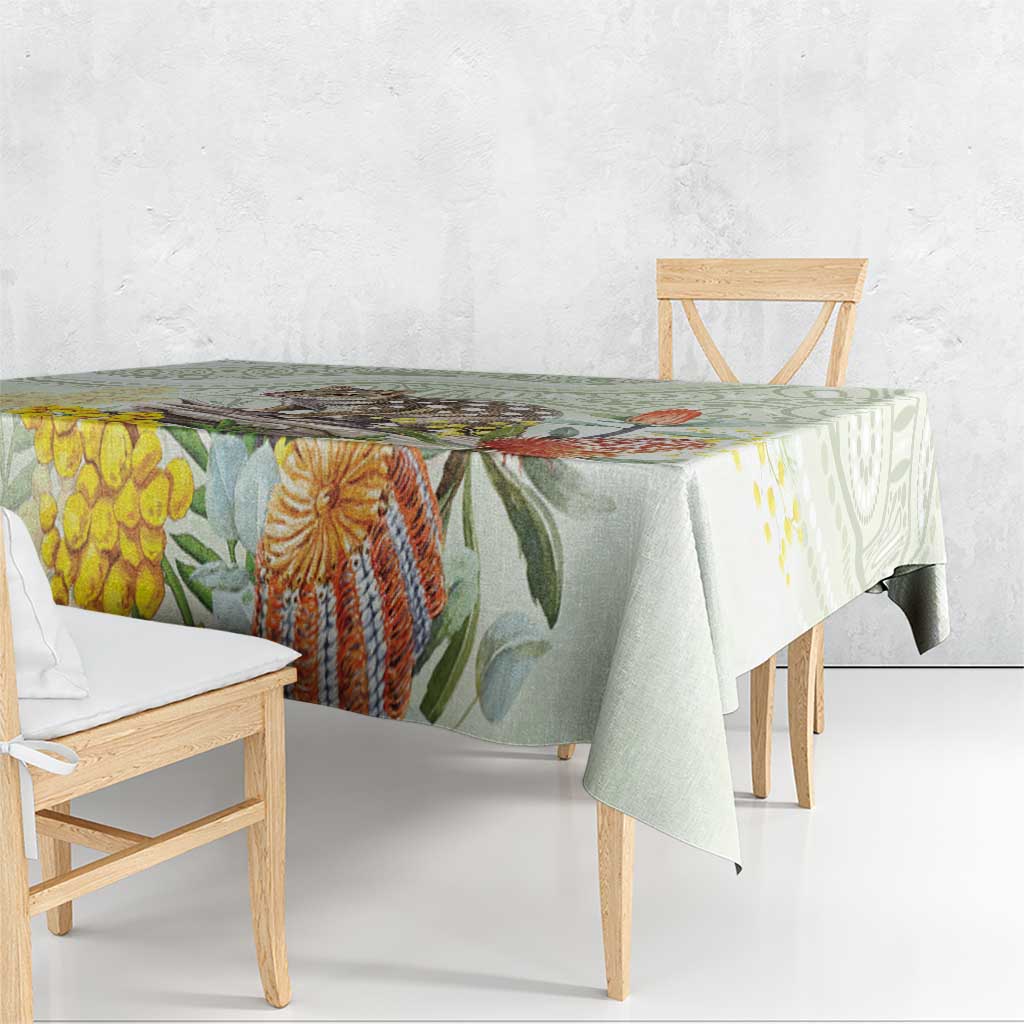 Eastern Quoll Australia Tablecloth Watercolor National Flowers Indigenous Art - Aussie Hoodie