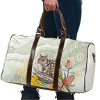 Eastern Quoll Australia Travel Bag Watercolor National Flowers Indigenous Art - Aussie Hoodie
