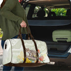 Eastern Quoll Australia Travel Bag Watercolor National Flowers Indigenous Art - Aussie Hoodie