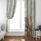Eastern Quoll Australia Window Curtain Watercolor National Flowers Indigenous Art - Aussie Hoodie